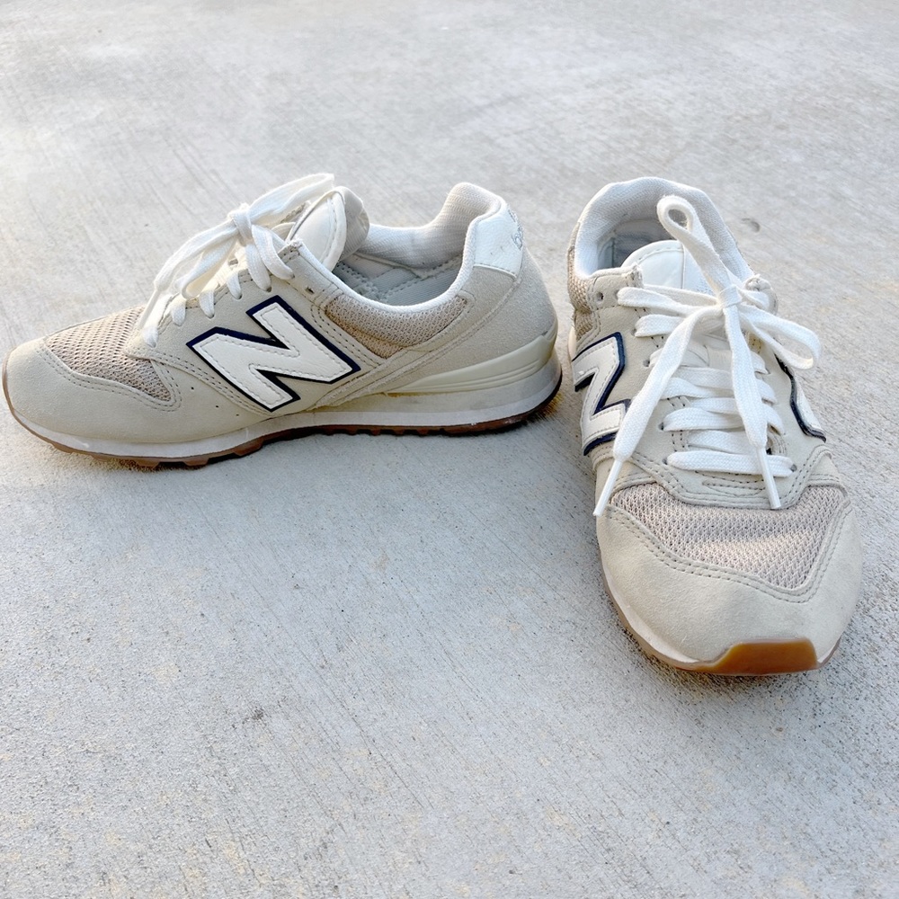 New Balance x J crew 996 sneakers in suede